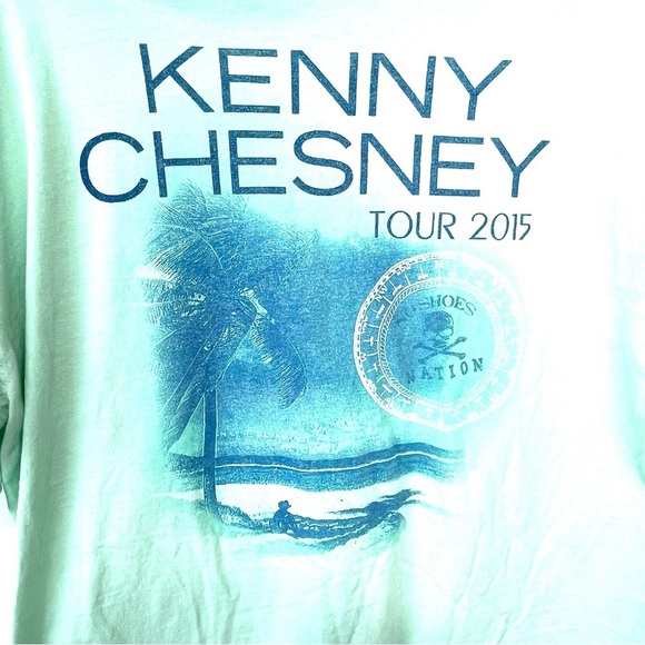 KENNY CHESNEY 2015 – Graphic Concert Tour Shirt – SZ L - Picture 7 of 9